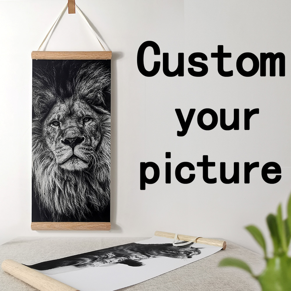 Baby Nursery Picture Frames - Custom Print Baby Girl Photo Anime