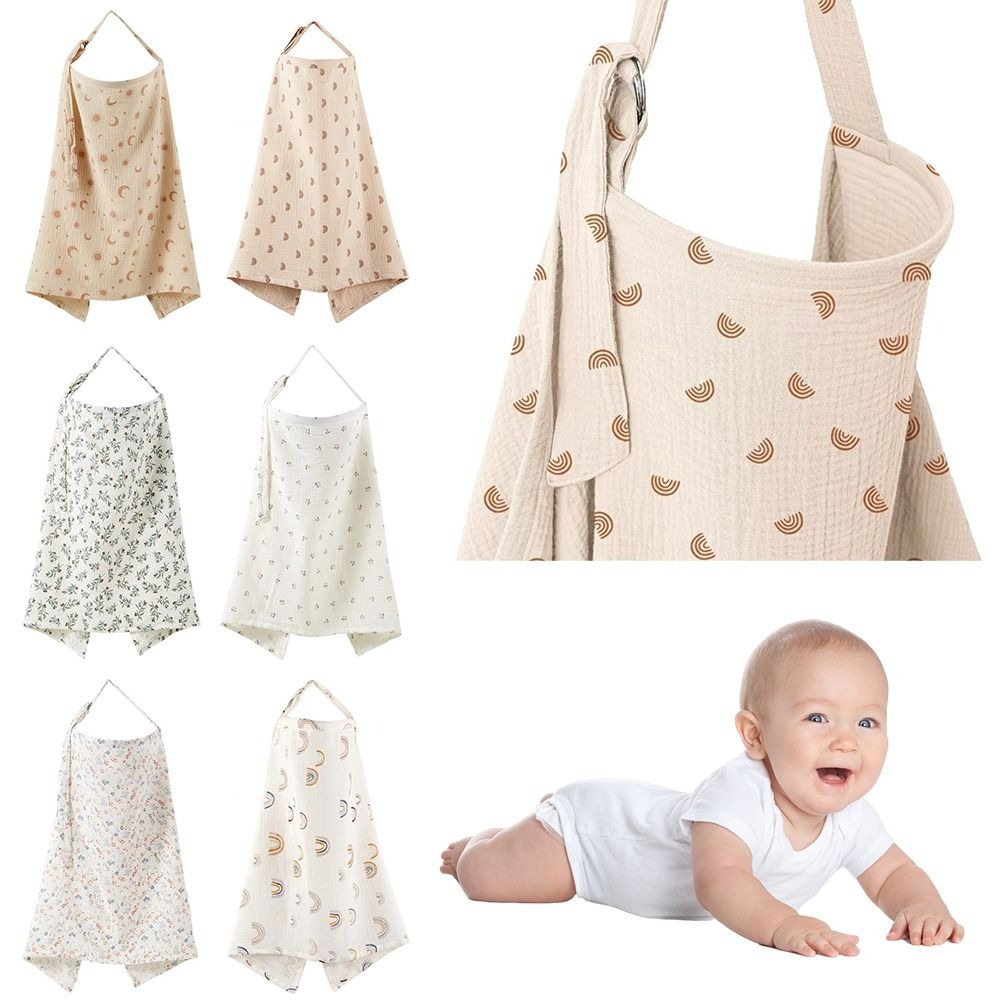 Nursing Cover Breastfeeding - with Arch Neckline Breastfeeding Nursing Cover