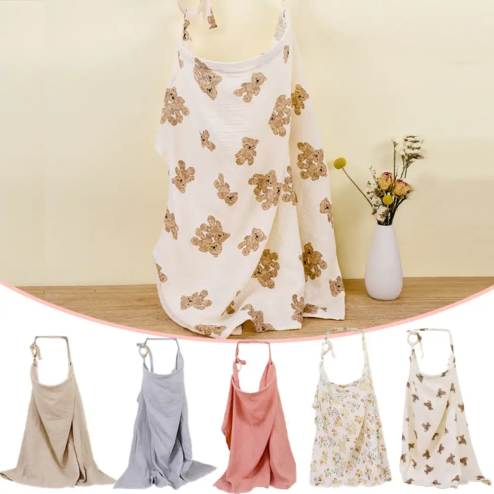 Nursing Cover Breastfeeding - Baby Breastfeeding Cover Cotton Baby Feeding