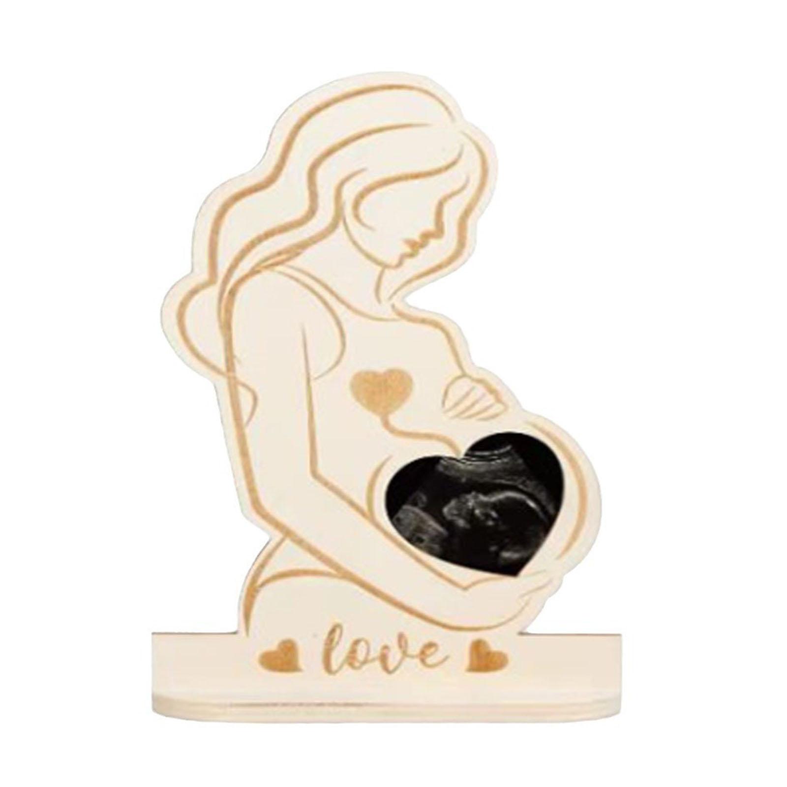Wooden Craft Picture Frame Roo - Baby Nursery Picture Frames 评论和价格