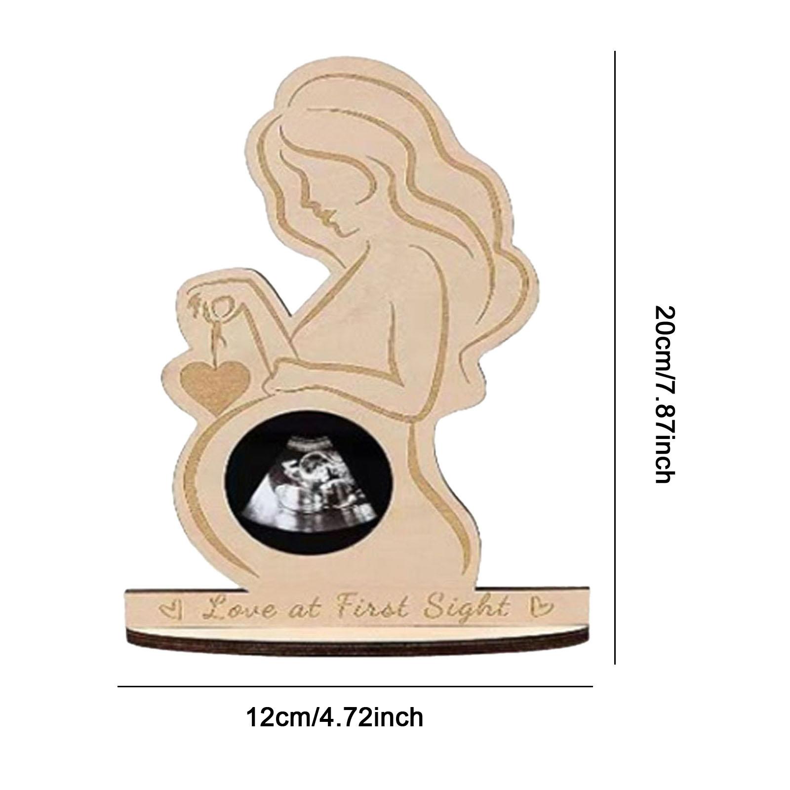 Wooden Craft Picture Frame Roo - Baby Nursery Picture Frames 评论和价格