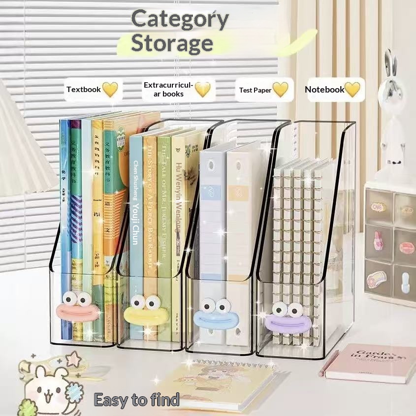 Transparent desktop file organ - Baby Bookshelf Small 评论和价格