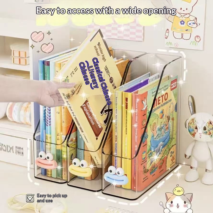 Transparent desktop file organ - Baby Bookshelf Small 评论和价格