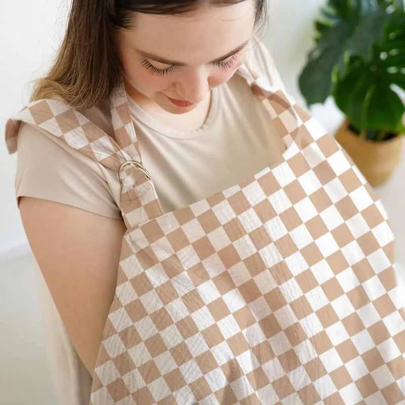 Muslin Breastfeeding Cover Por - Nursing Cover Breastfeeding 评论和价格
