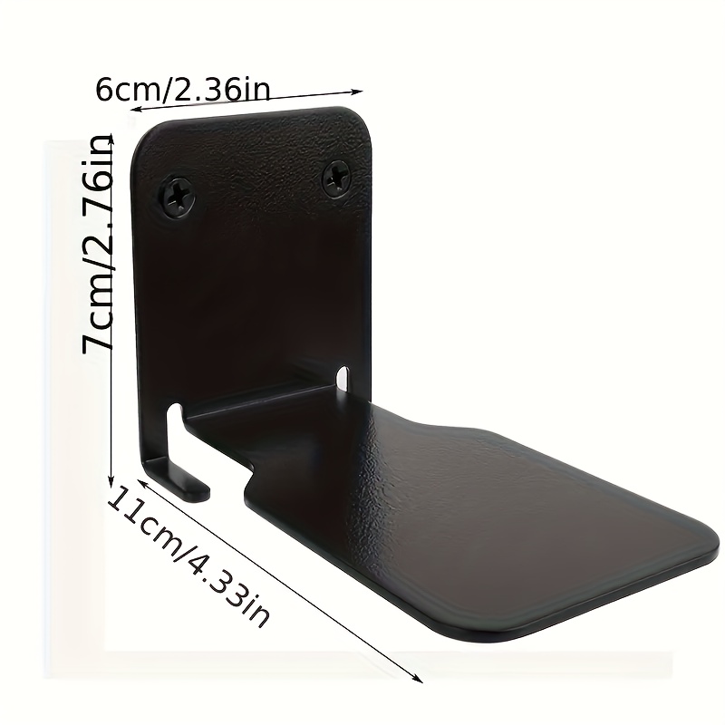 4pcs Matte Black Metal Floatin - Baby Bookshelf Small 评论和价格