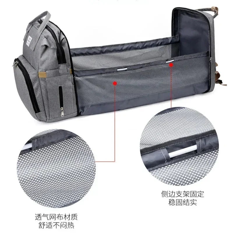 Large Capacity Mommy Diaper Ba - Baby Nursery Backpack 评论和价格