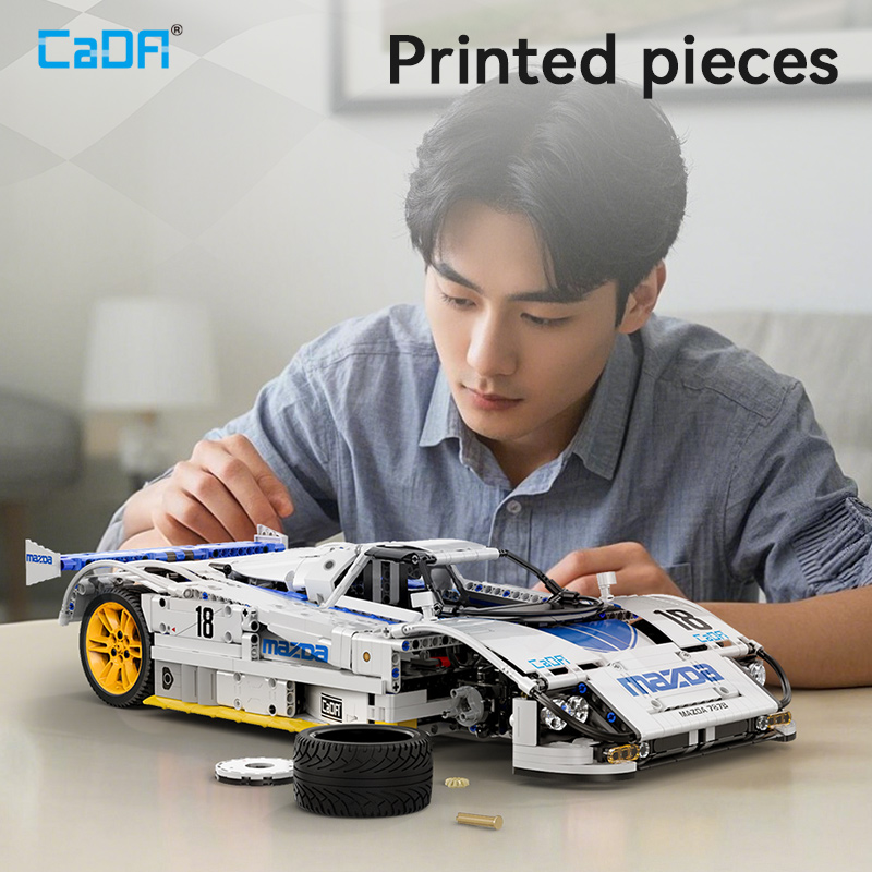 CaDA 1:10 Mazda 787B Technical - Lego Set City 评论和价格