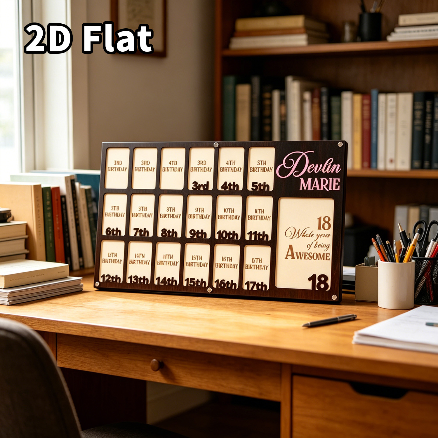 1Pc Custom Grade Photo Frame W - Baby Nursery Room 评论和价格