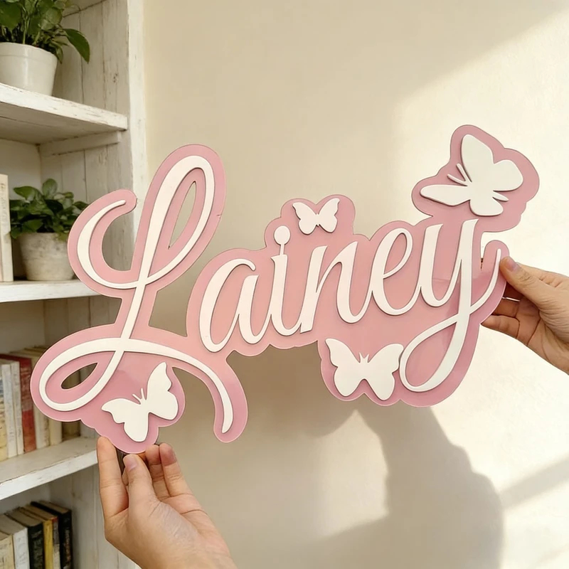 Personalized Baby Name Plaque, - Baby Nursery In 评论和价格