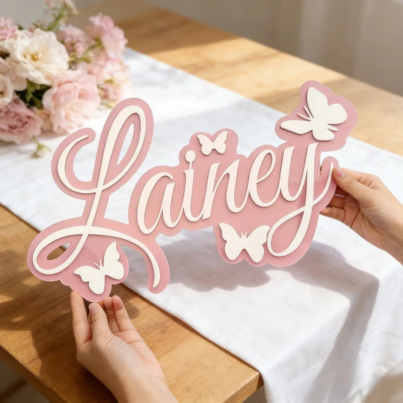 Personalized Baby Name Plaque, - Baby Nursery In 评论和价格