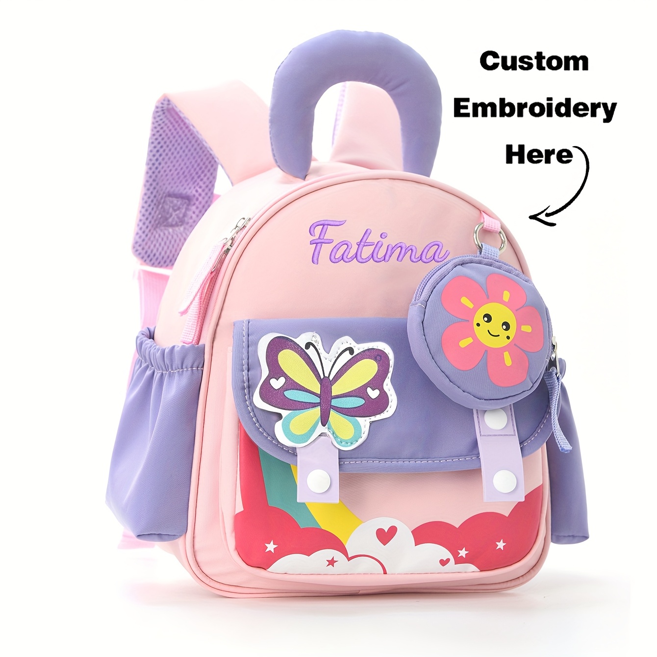 Custom Name Cartoon Stylish Ba - Baby Nursery Backpack 评论和价格