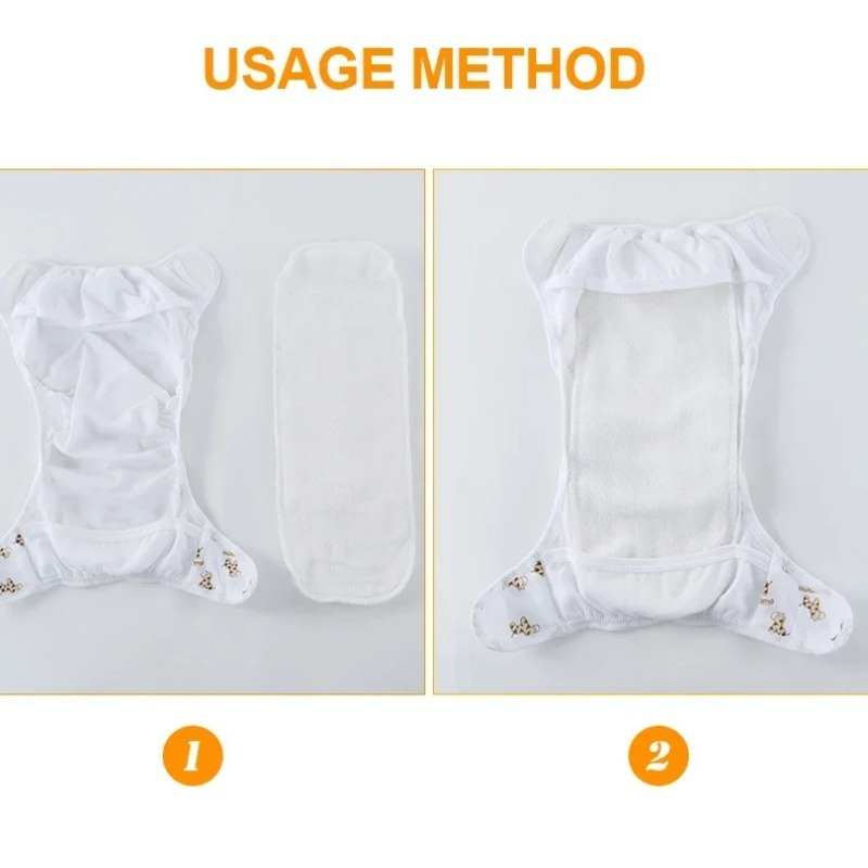 2/5/10Pcs Baby Diapers Reusabl - Pampers Diaper Premium Care 评论和价格