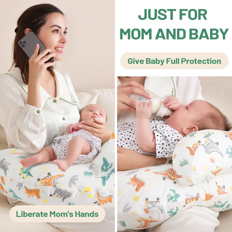 Nursing Pillow with Animal Pri - Nursing Cover Breastfeeding 评论和价格
