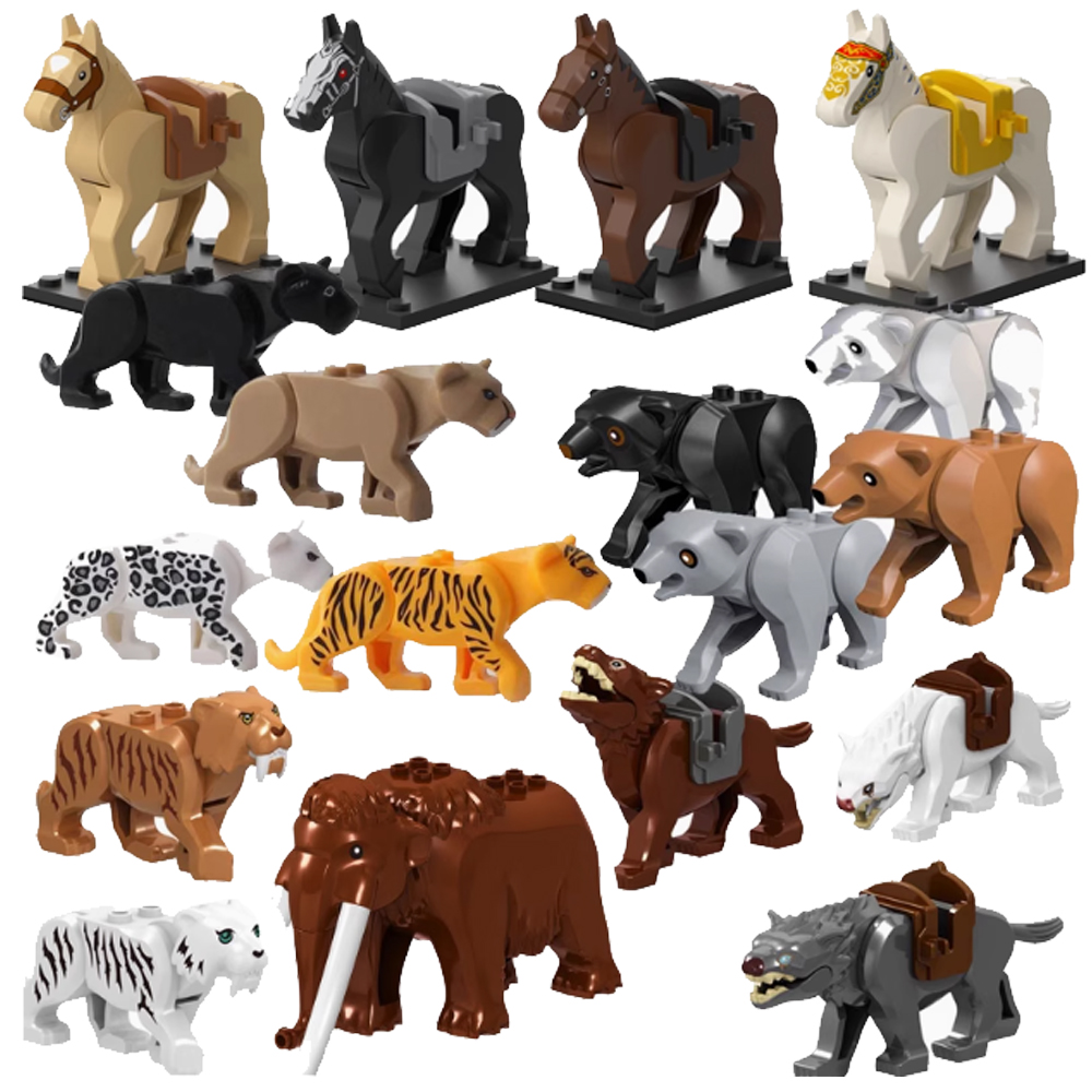 MOC City Animal Building Block - Lego Set City 评论和价格