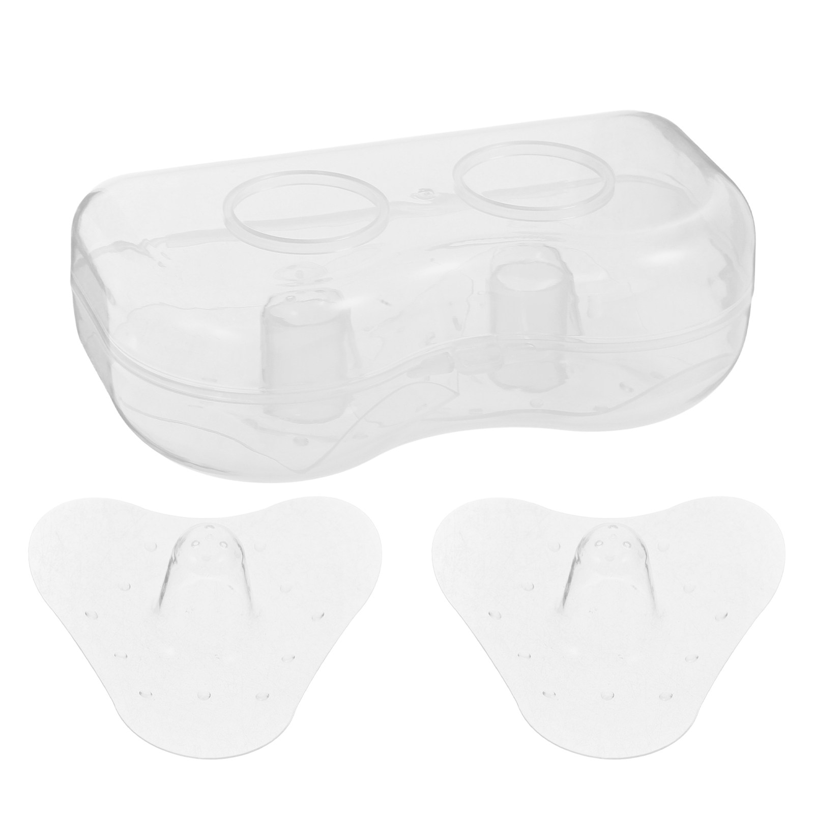 1Pair Silicone Shield Breastfe - Nursing Cover Breastfeeding 评论和价格