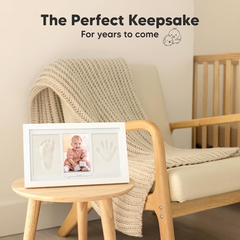 Baby Hand and Footprint Keepsa - Baby Nursery Picture Frames 评论和价格