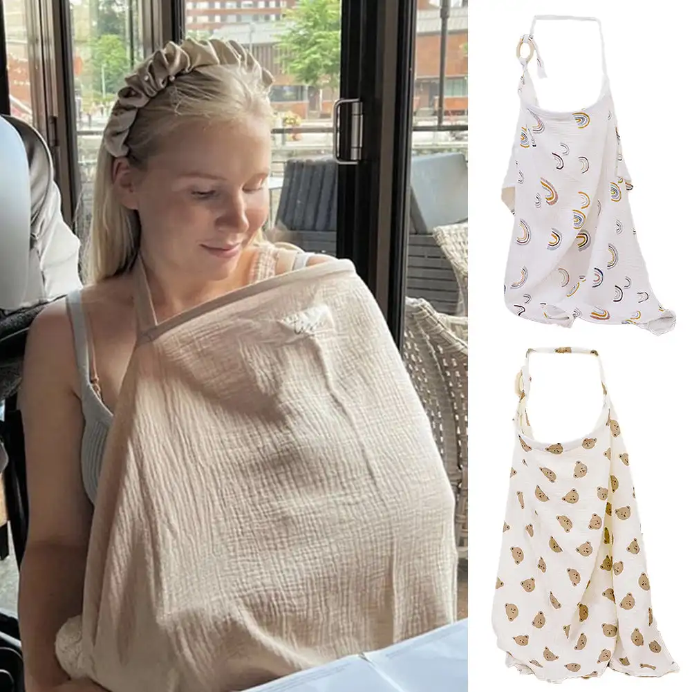 Baby Breastfeeding Cover Cotto - Nursing Cover Breastfeeding 评论和价格