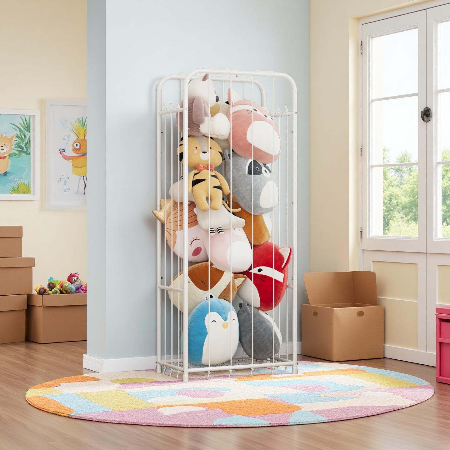 Vertical Stuffed Animal Storag - Baby Nursery Room 评论和价格