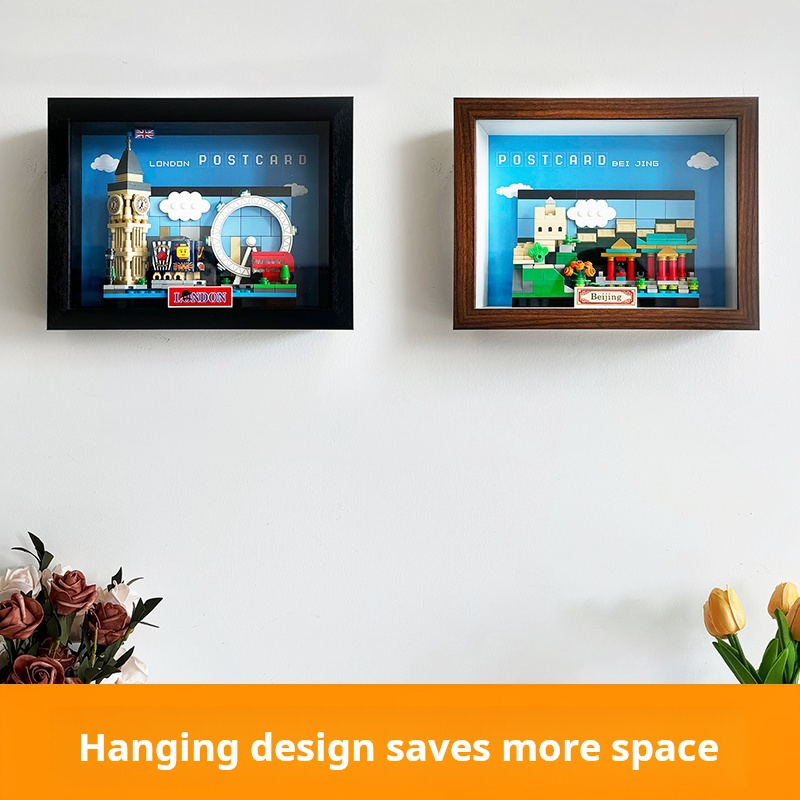 Dustproof Display Photo Frame  - Lego Set City 评论和价格