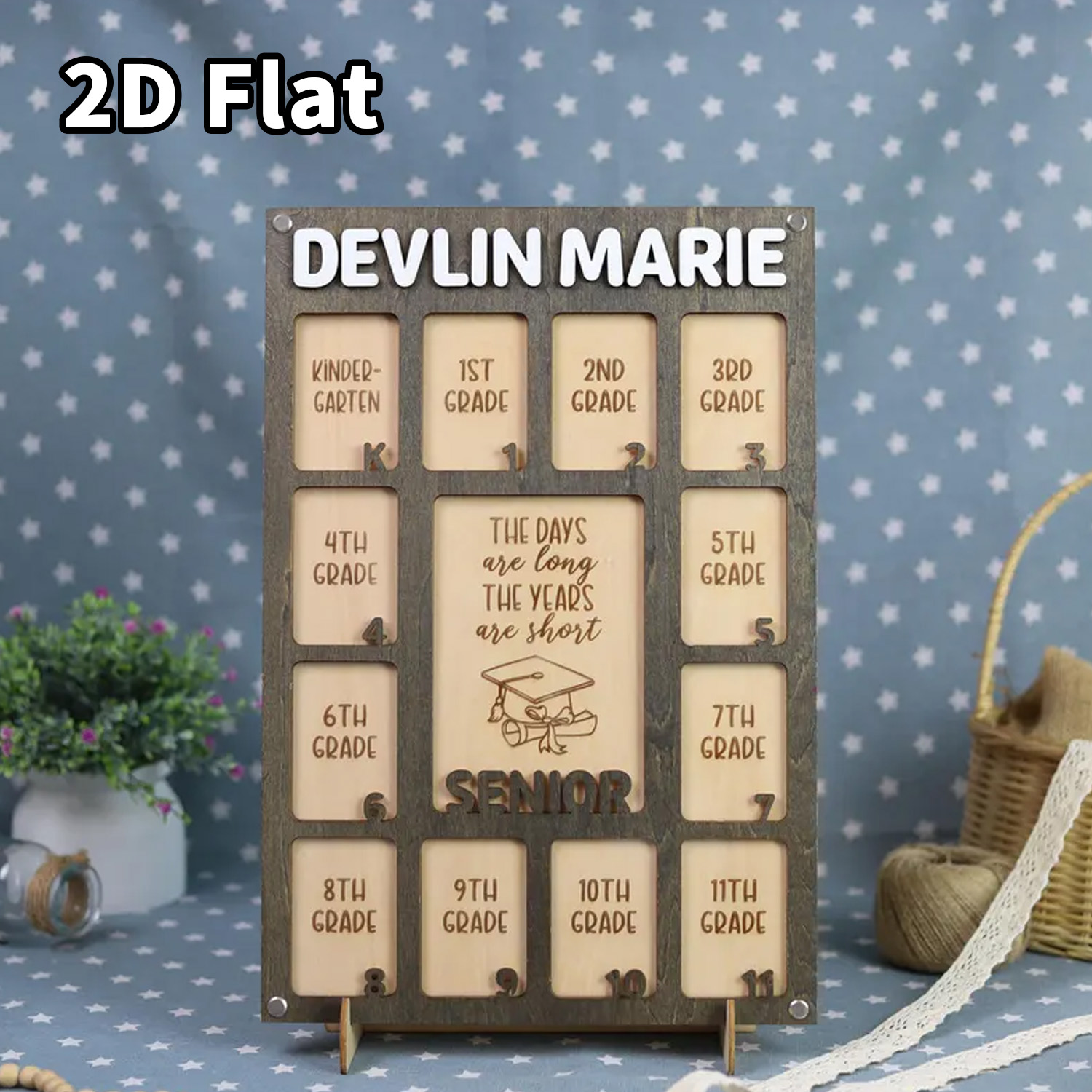 1Pc Custom Grade Photo Frame W - Baby Nursery Room 评论和价格
