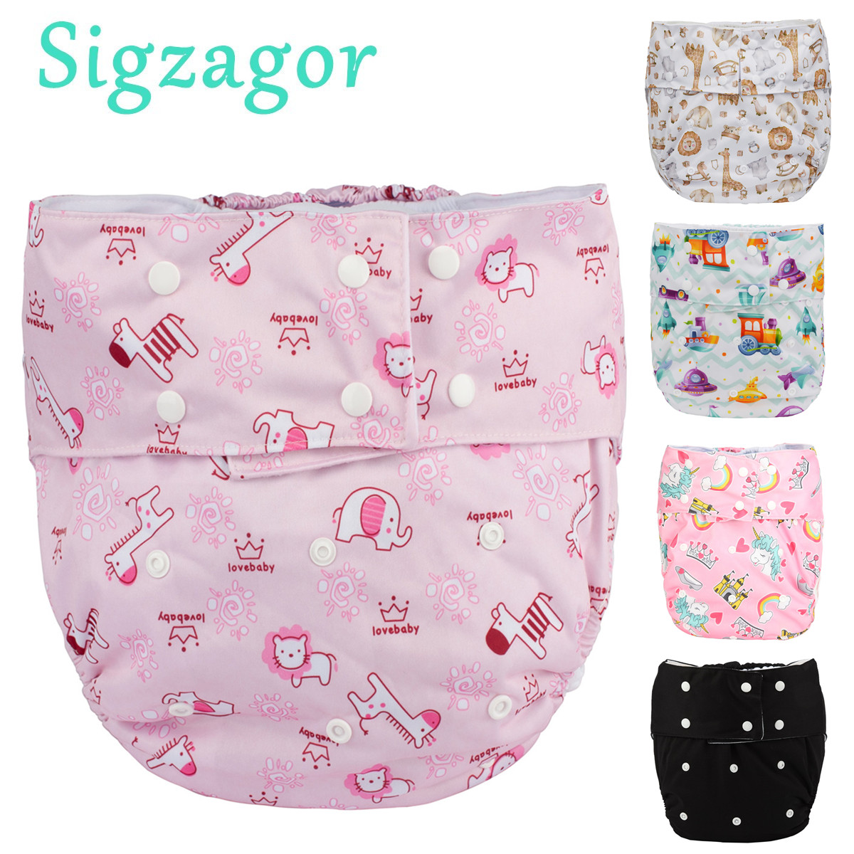 [Sigzagor]1 Teen Adult Cloth D - Pampers Diaper Premium Care 评论和价格