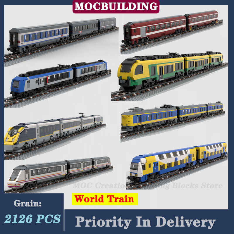 MOC City 220 Class Diesel Trai - Lego Set City 评论和价格