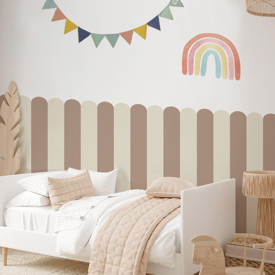Multicolor Vertical Striped Ar - Baby Nursery Room 评论和价格