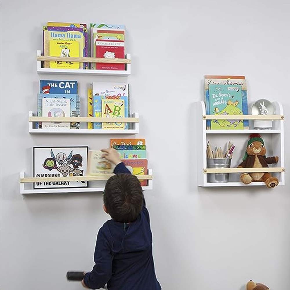Wall Shelf Wall Hanging Childr - Baby Bookshelf Small 评论和价格